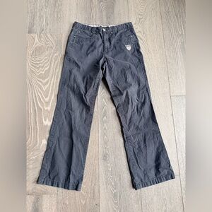 Playboy Cargo Pants in Washed Black Size Large